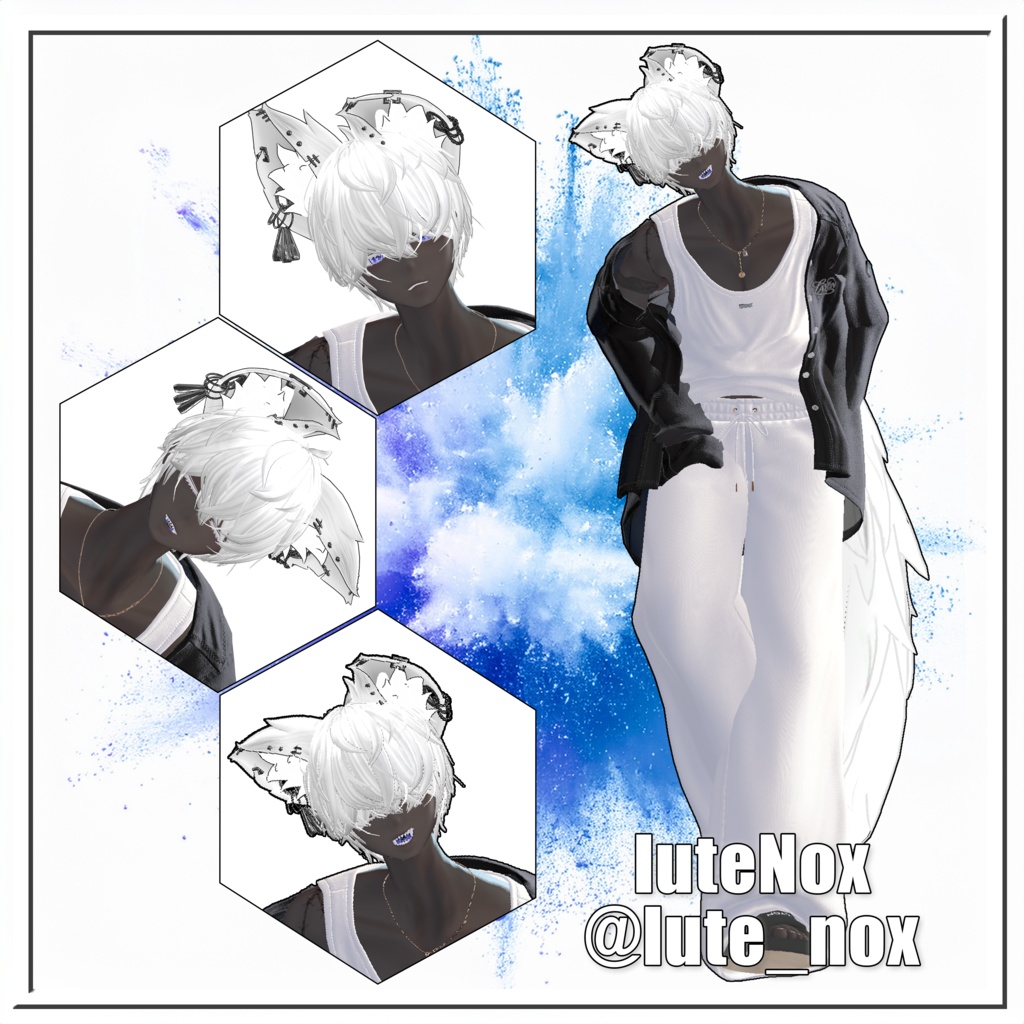 【豺狼対応】Sairou Face Shapekey+【FaceTracking】