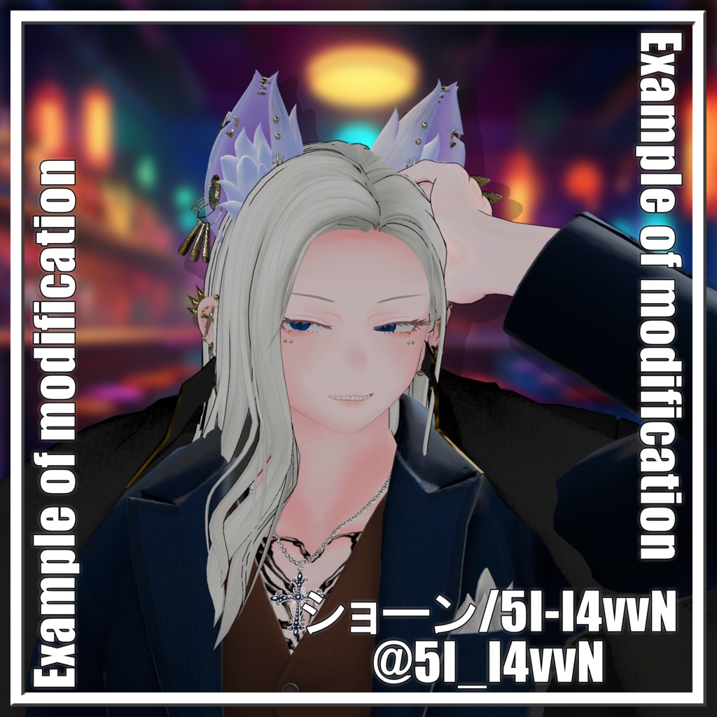 【豺狼対応】Sairou Face Shapekey+【FaceTracking】