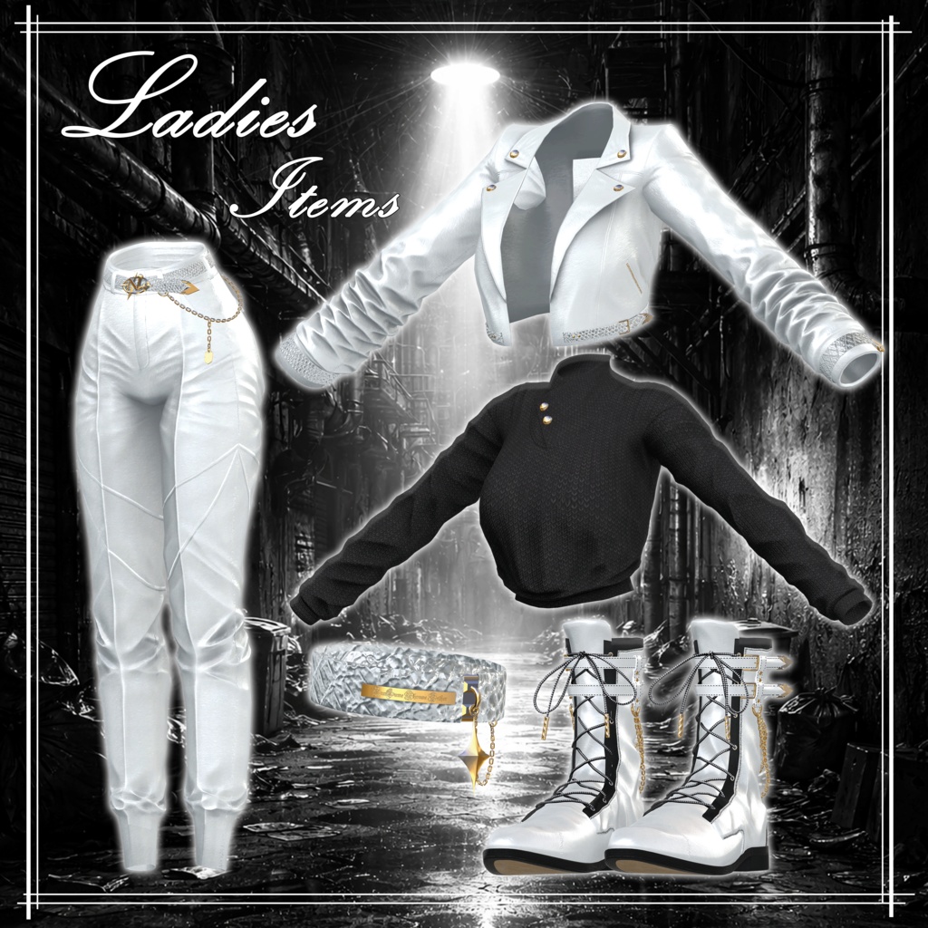 【販売記念セール~3/6】Chrome Tether【9アバター対応】