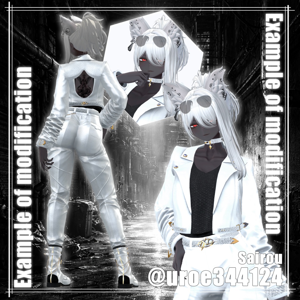 【販売記念セール~3/6】Chrome Tether【9アバター対応】