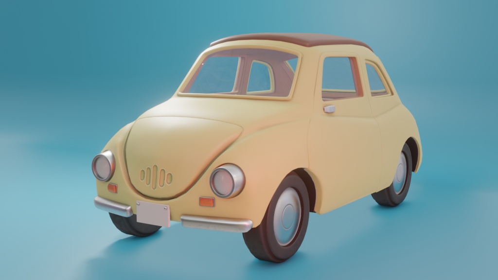 【cute3D】cuteなくるま