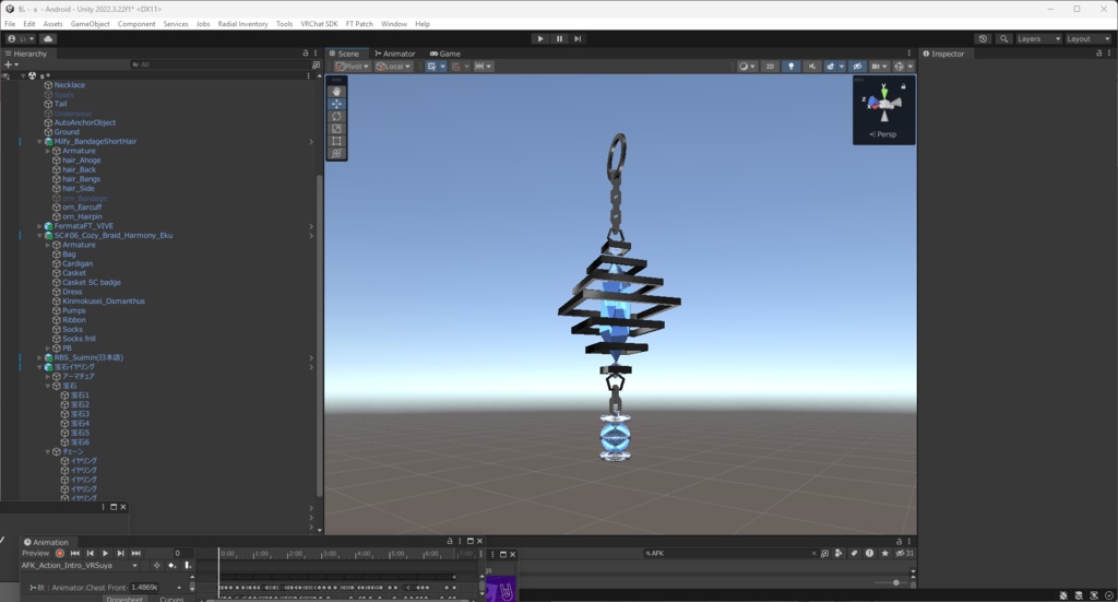 【イヤリング】 Simple Pur Éclat サンプル・ピュール・エクラ v1.0.0