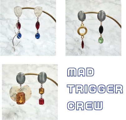 MAD TRIGGER CREW（左馬刻、銃兎、理鶯）イメージイヤーアクセサリー