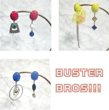 Buster Bros!!!（一郎・二郎・三郎）イメージイヤーアクセサリー