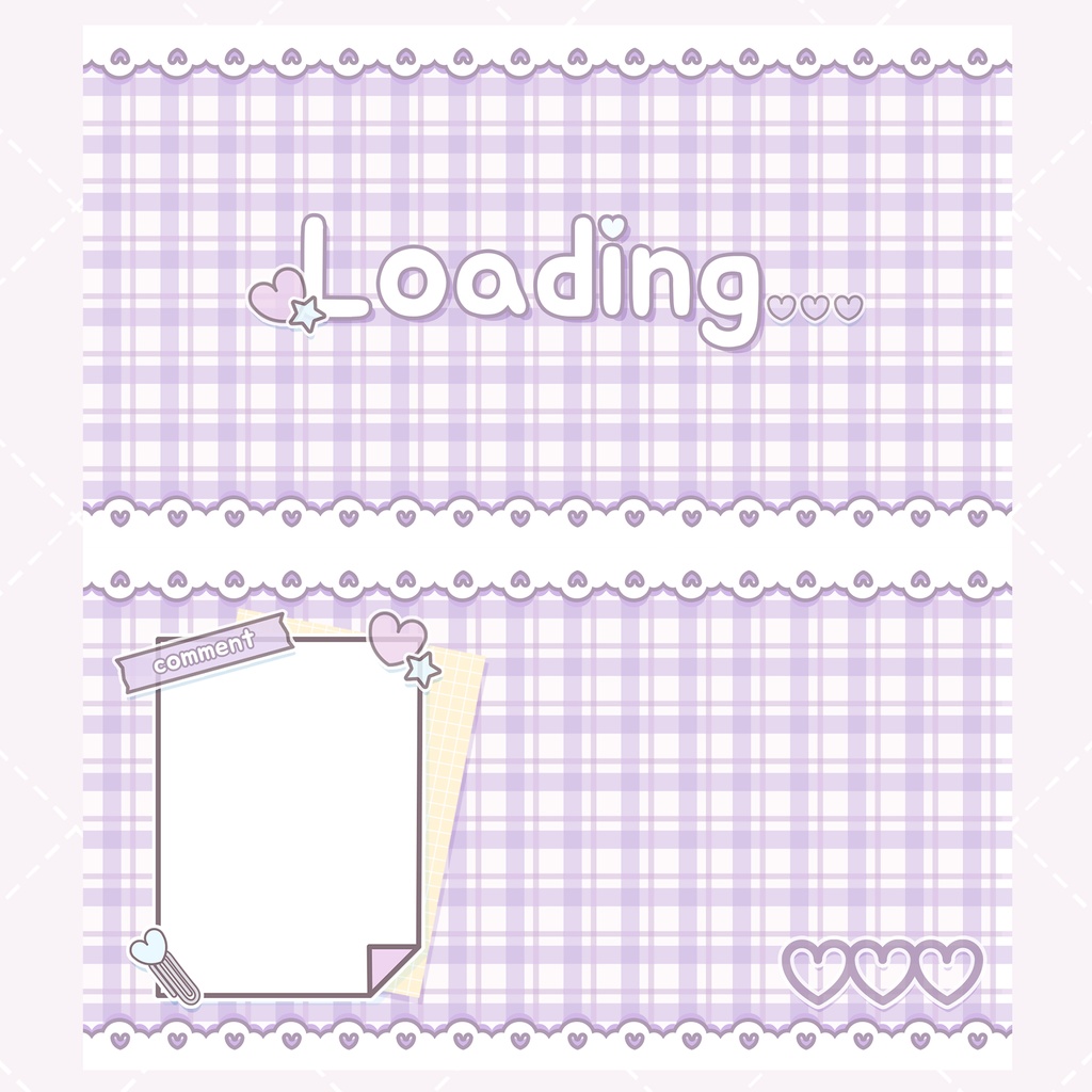 配信画面-かわいいレース画面