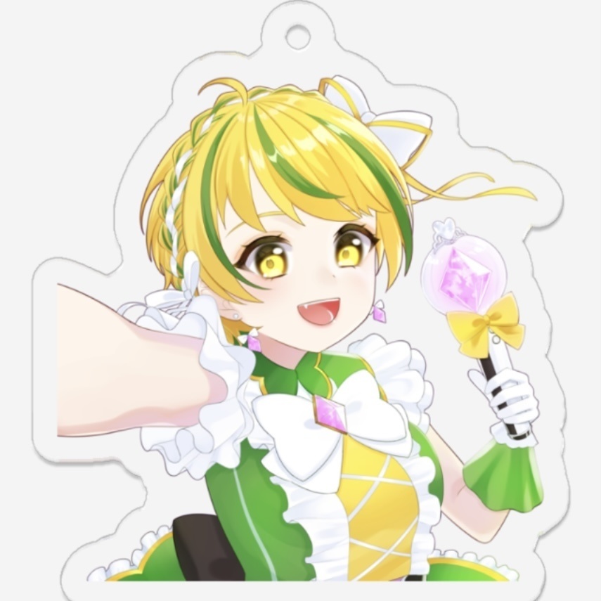 アイドル衣装アクキー【ナスカン銀】【5個限定】