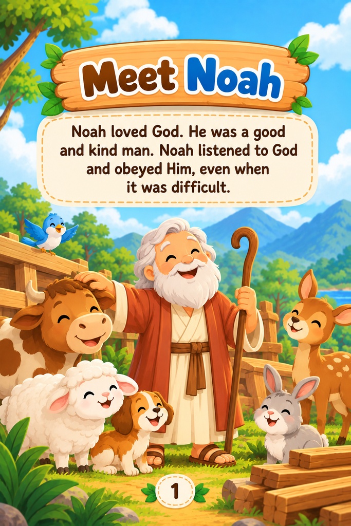 Noah’s Ark Bible Activity Book for Kids