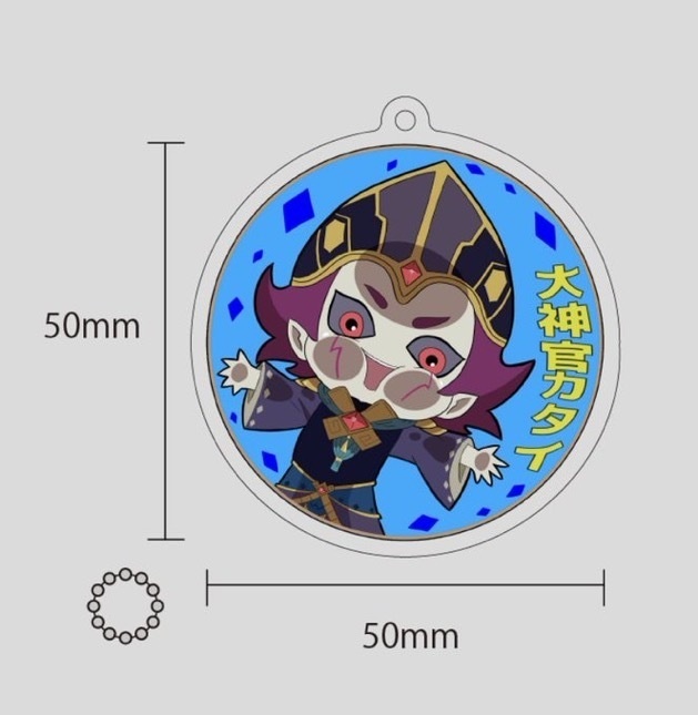 妖怪ウォッチぷにぷに ピタふぉめ風アクキー 大神官カタイ