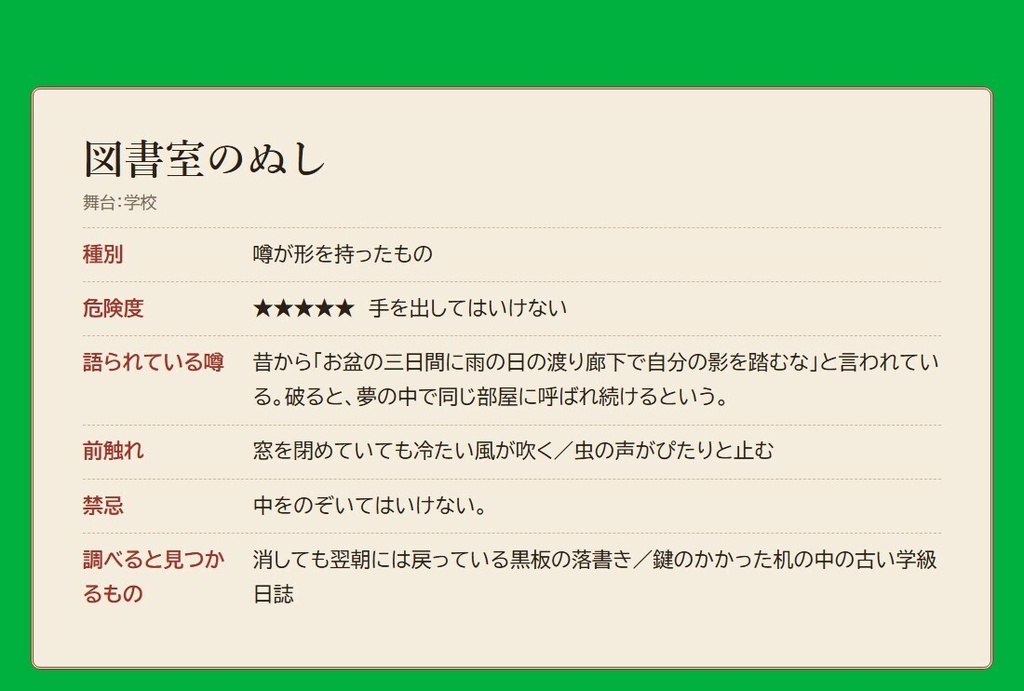 【無料】怪異うわさ帳 無料版|怪談TRPG・ホラー配信用 怪異&噂ジェネレーター(HTML)
