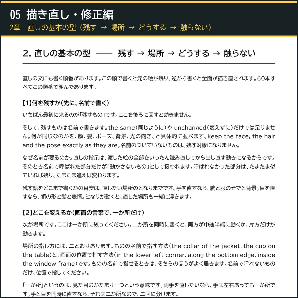 【絵柄をそろえ、中身と表紙を作る】AI画像生成プロンプト60選 本づくり5冊セット|画風+漫画コマ+表紙カバー+文字ロゴ+描き直し+工程表
