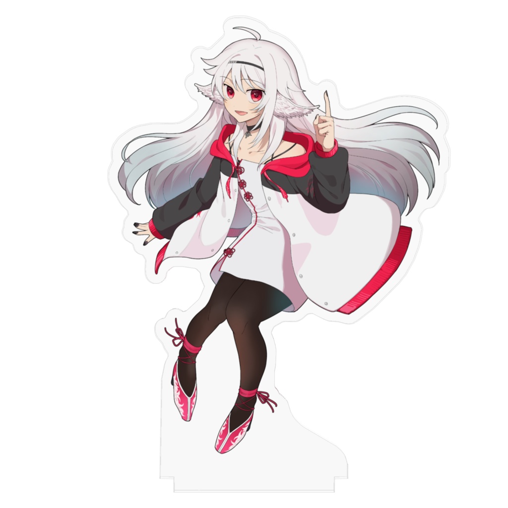 天羽リケ 2周年記念 等身アクリルスタンド