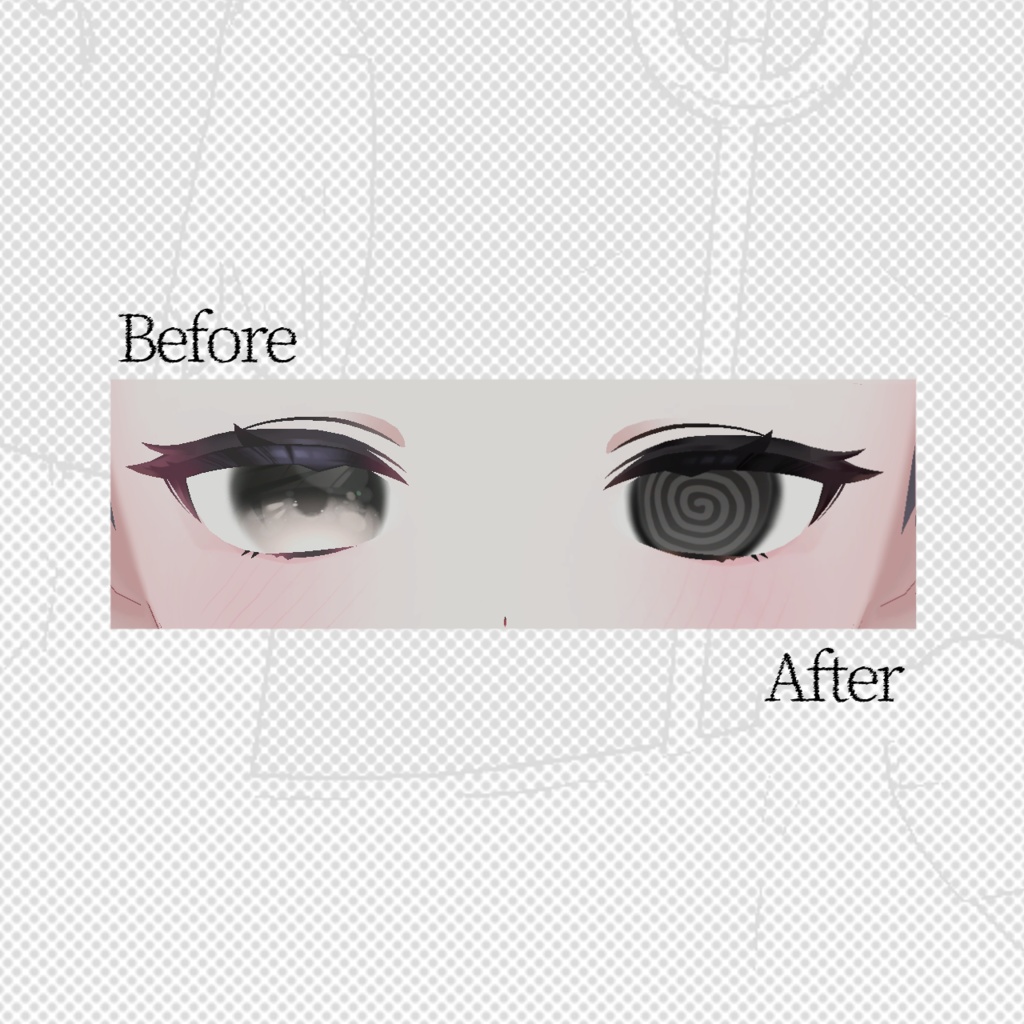 ✧︎ Spiral Dream Eye Texture ✧︎ 真冬対応 ✧︎