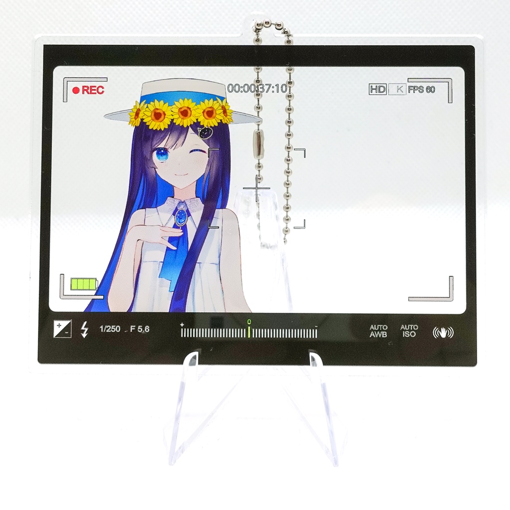 双葉湊音 夏!おでかけアクリルキーホルダー