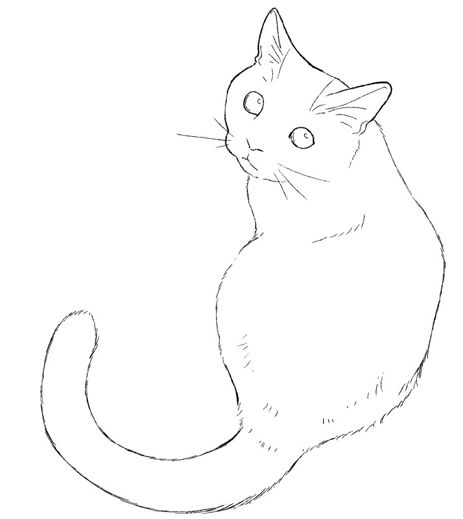 【漫画素材】ねこポーズ集無料版②