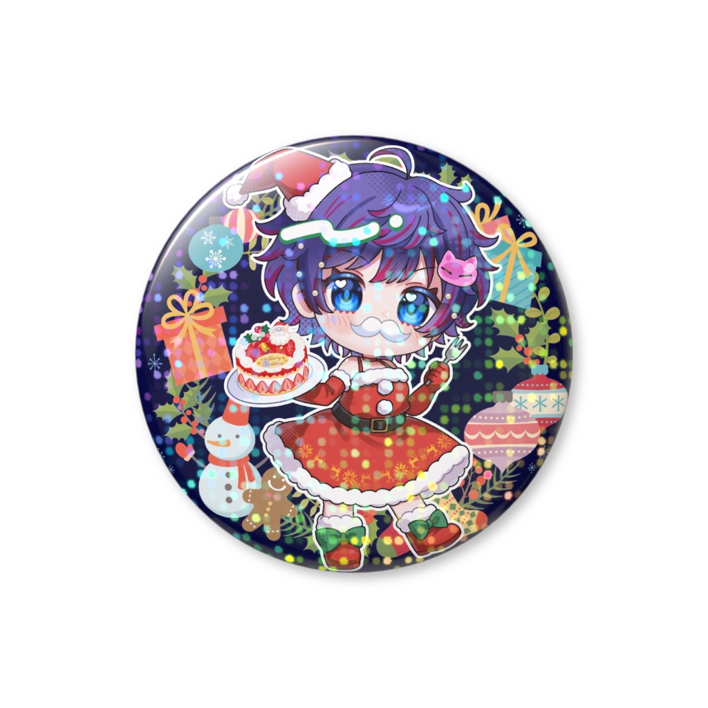 クリスマス髭咲楽サン(32mm）