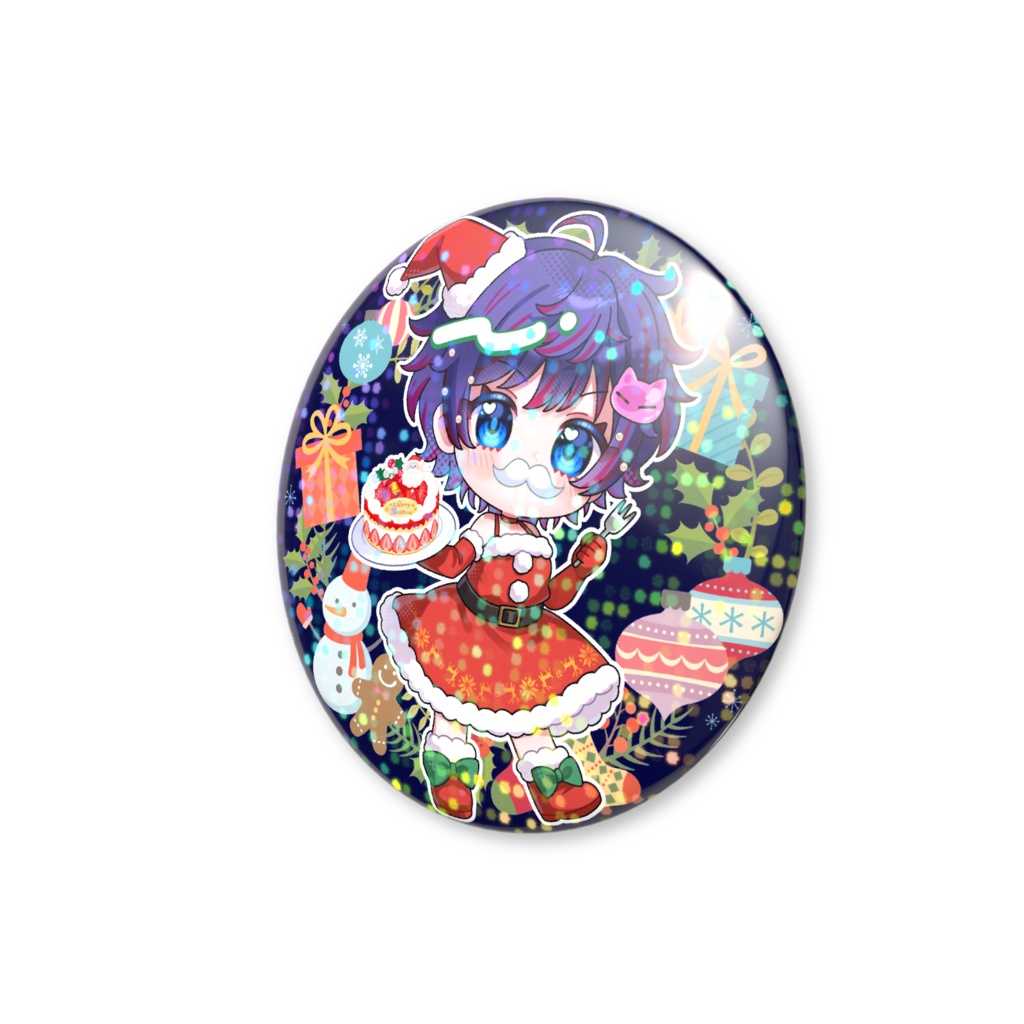 クリスマス髭咲楽サン(32mm)