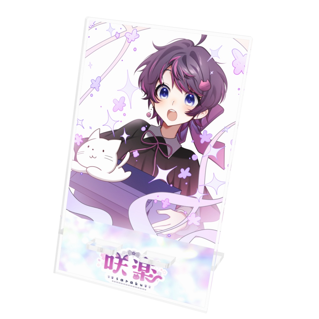 咲楽2026生誕グッズ アクリルスマホスタンド