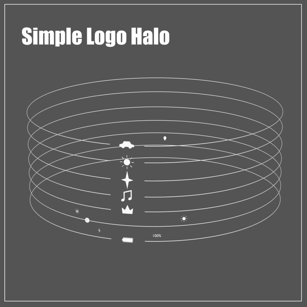 Simple Logo Halo