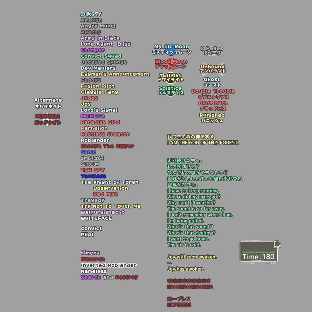 【Free】ToN小物アクセサリー