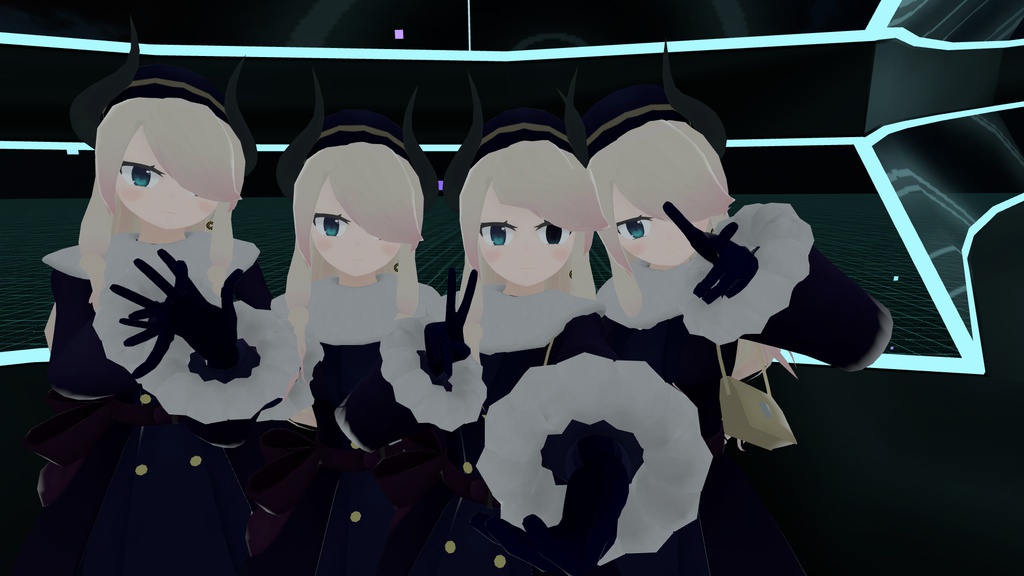 モコモコの冬服(フルトラOK)