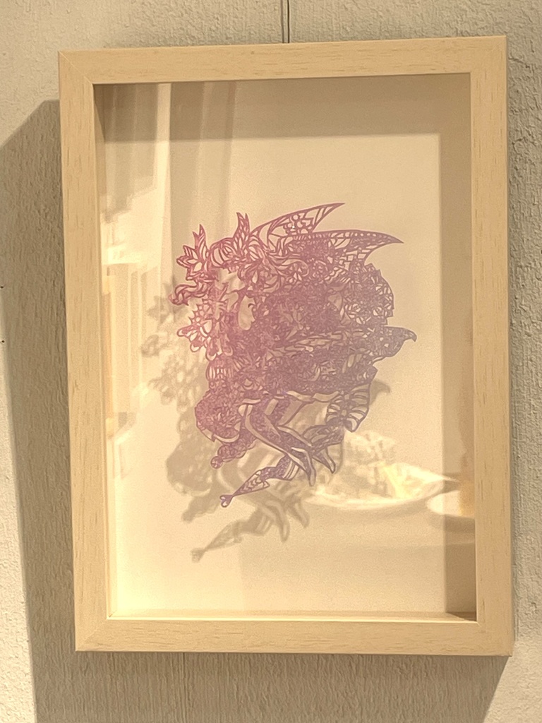 「夢」アクリルキーホルダー