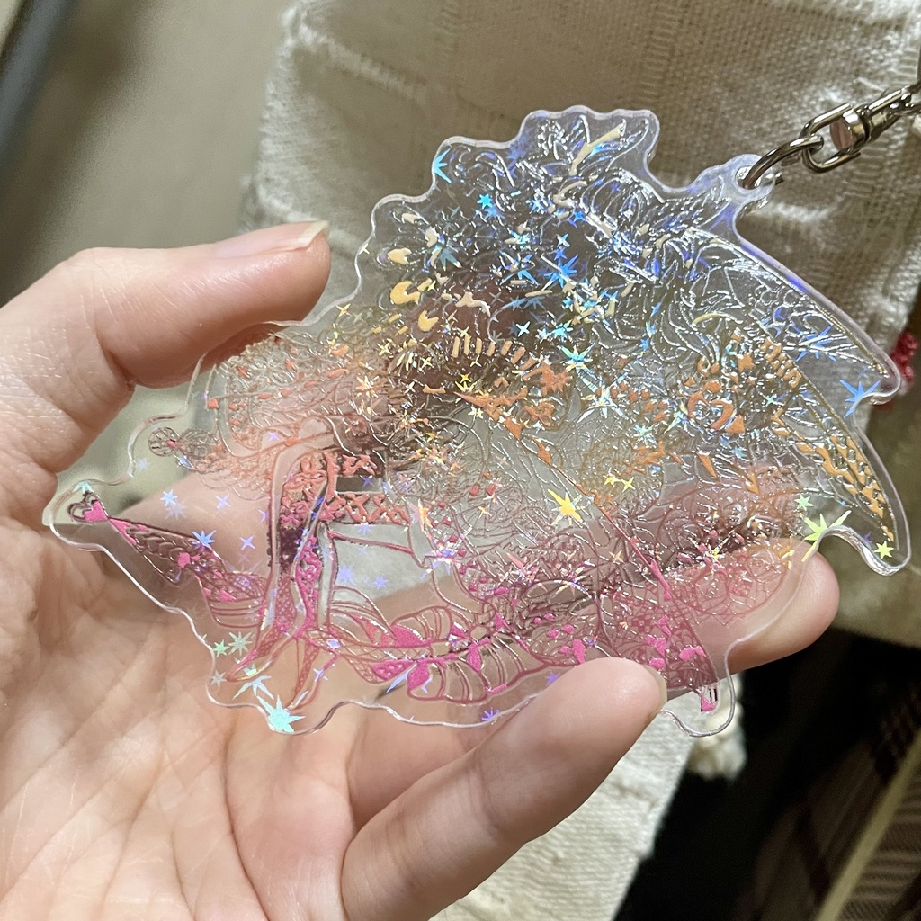 「夢」アクリルキーホルダー