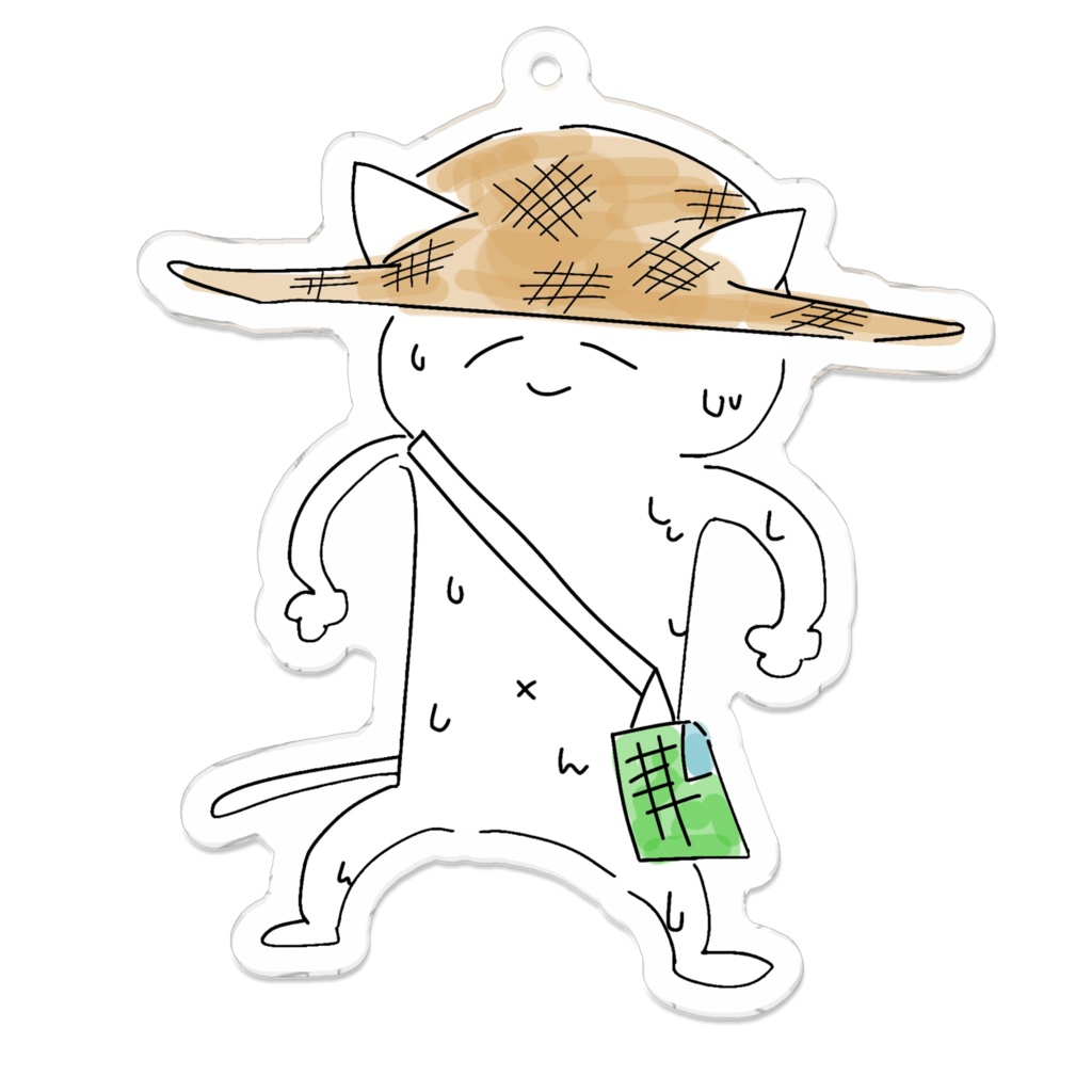 ねこさんアクキー