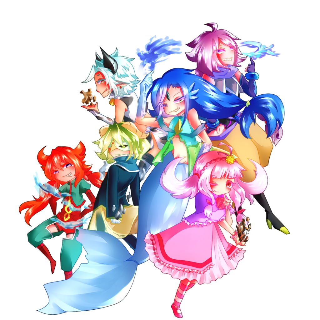 星座ギュギュっとアクリルキーホルダー