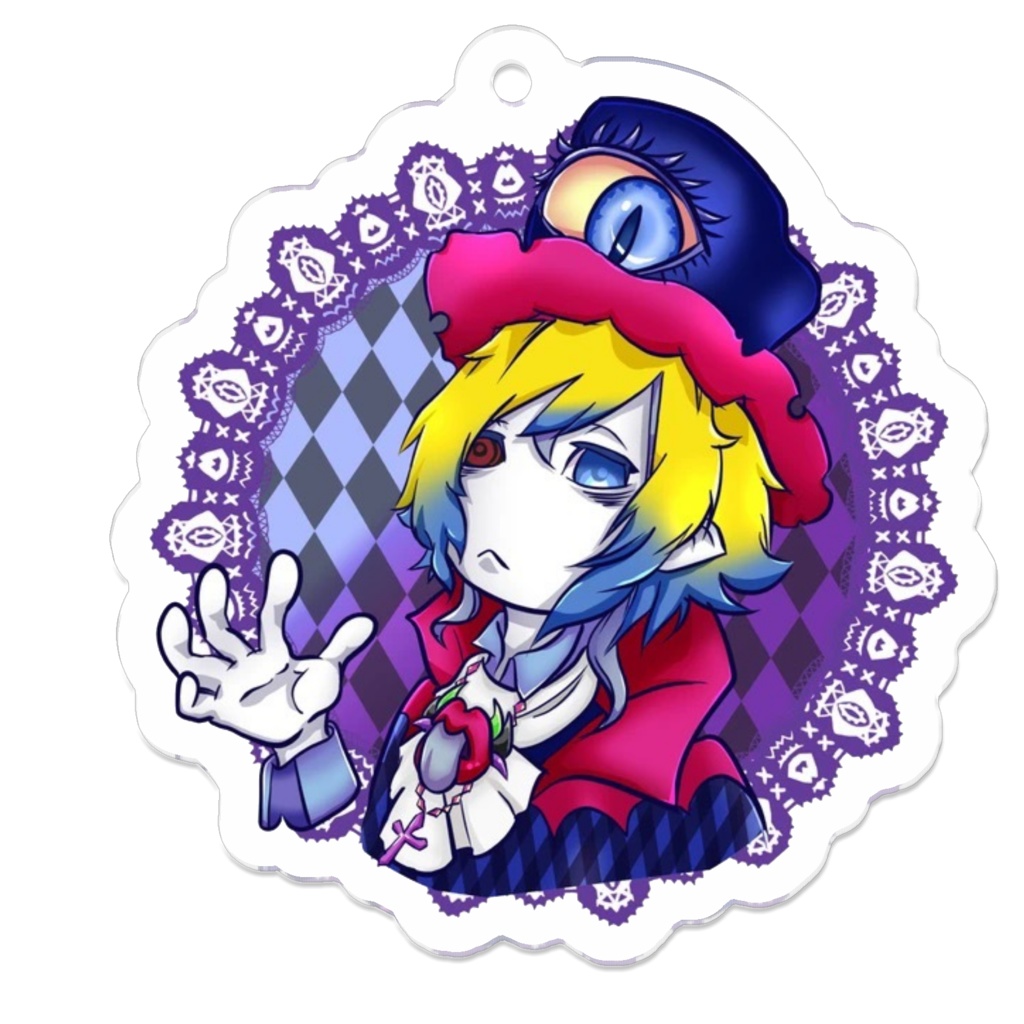 あおに アクリルキーホルダー