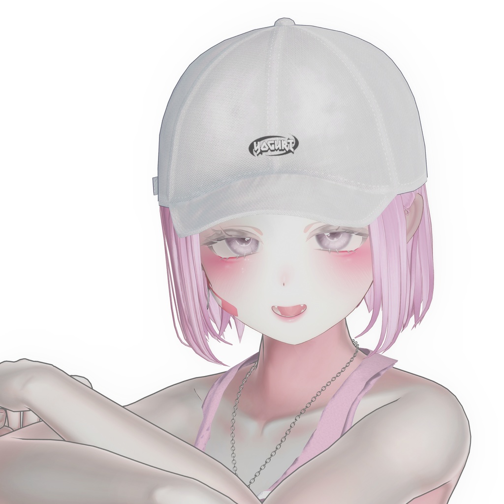 【7Avatars】 Bob hair with cap