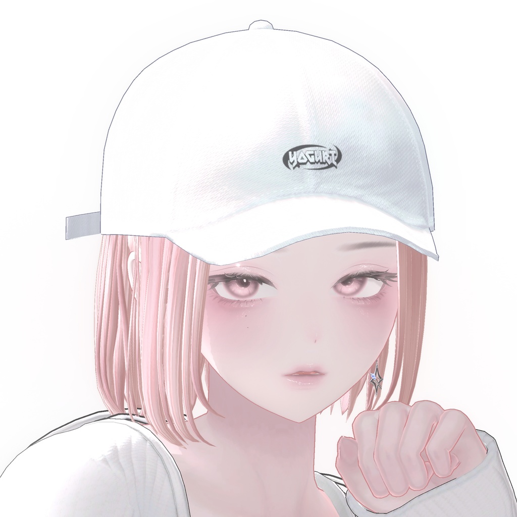 【7Avatars】 Bob hair with cap