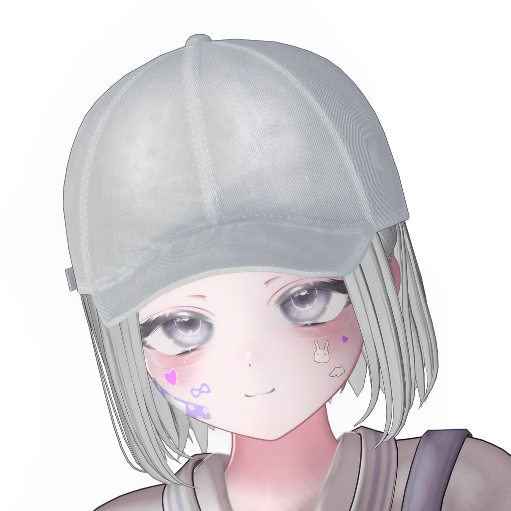 【7Avatars】 Bob hair with cap