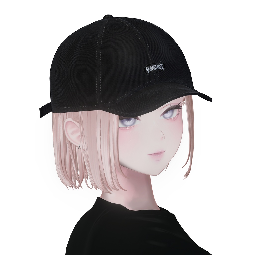 【7Avatars】 Bob hair with cap