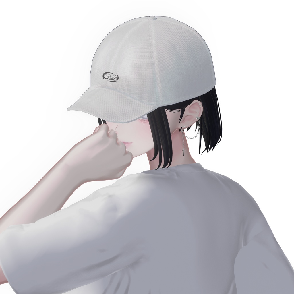 【7Avatars】 Bob hair with cap