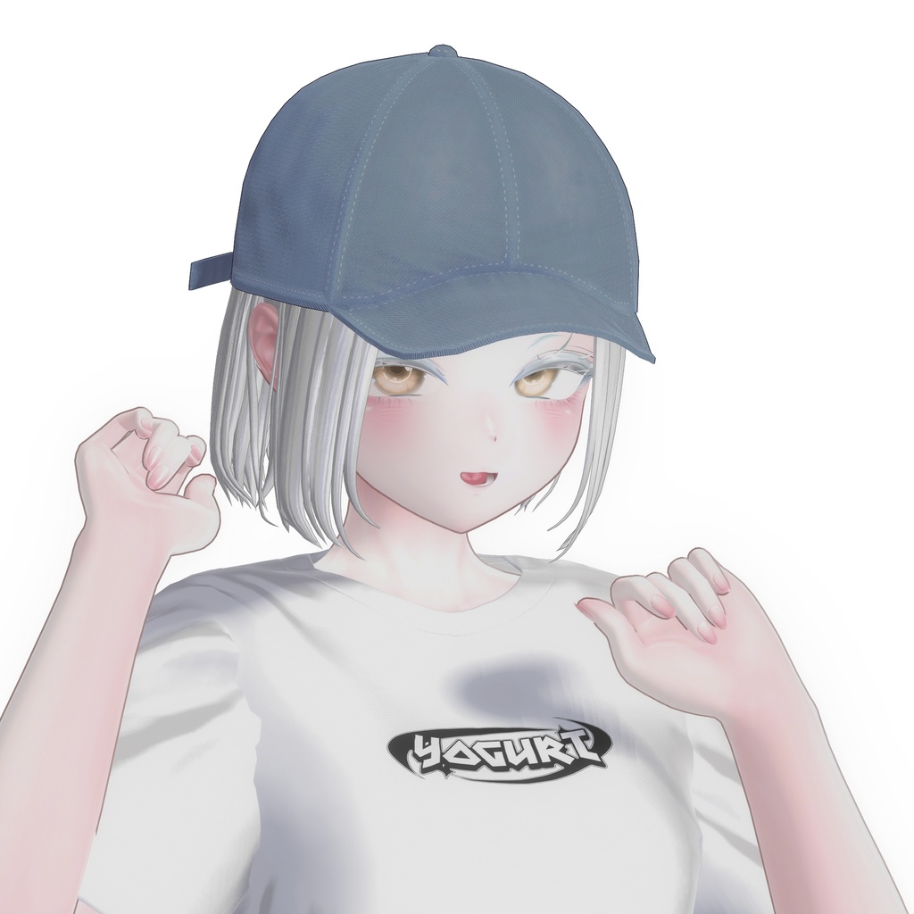 【7Avatars】 Bob hair with cap