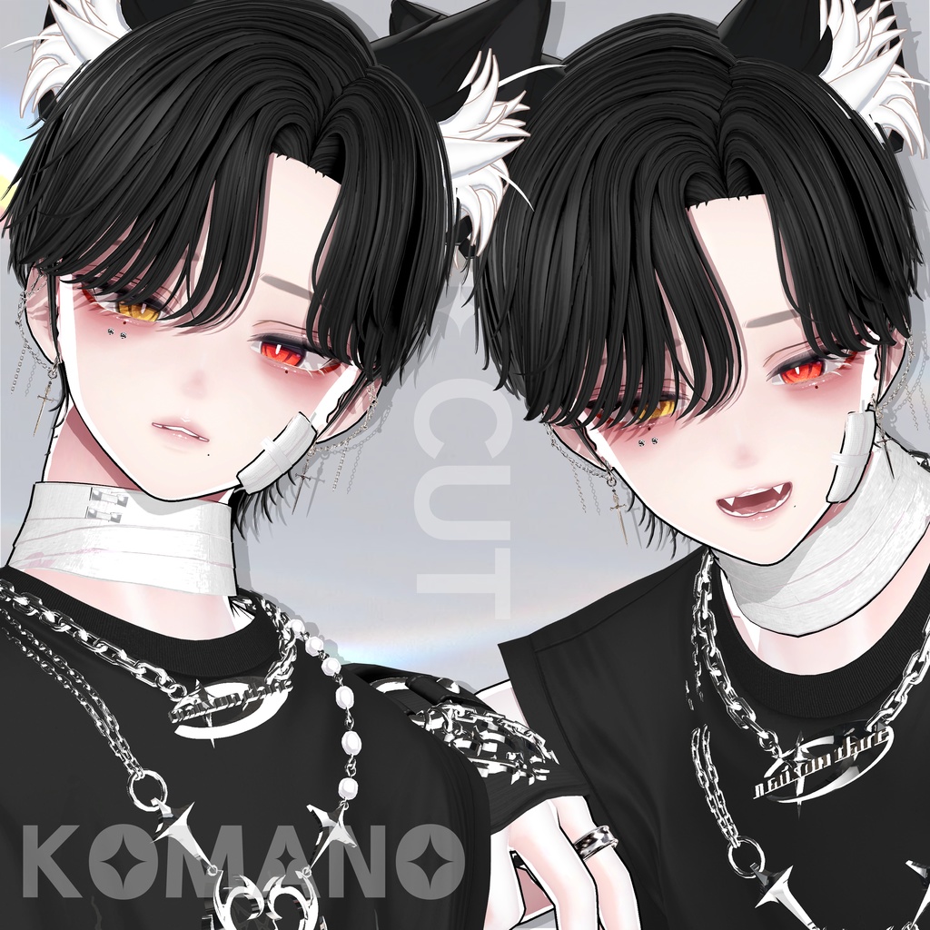 🎈Black friday🎈【4Avatars】 Leaf cut hair