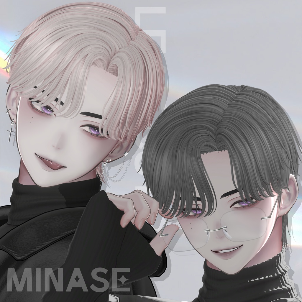 🎈Black friday🎈【4Avatars】 Leaf cut hair