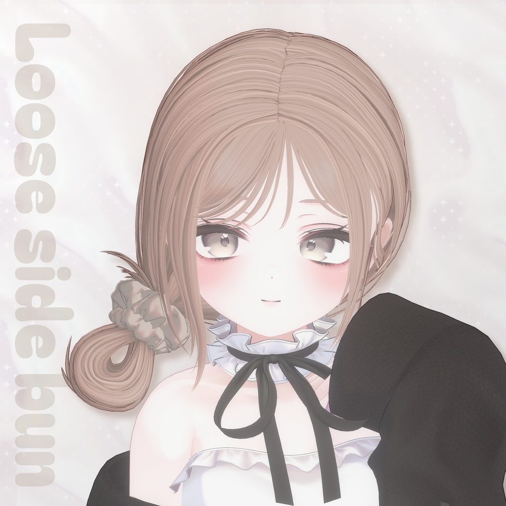 🎈SALE🎈【8Avatars】 Loose side bun hair