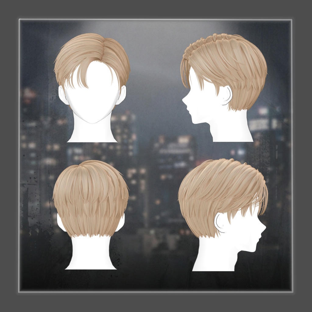 🎈SALE 【3Avatars】 Slick Dandy Cut