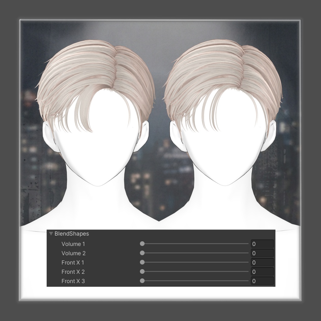 🎈SALE 【3Avatars】 Slick Dandy Cut