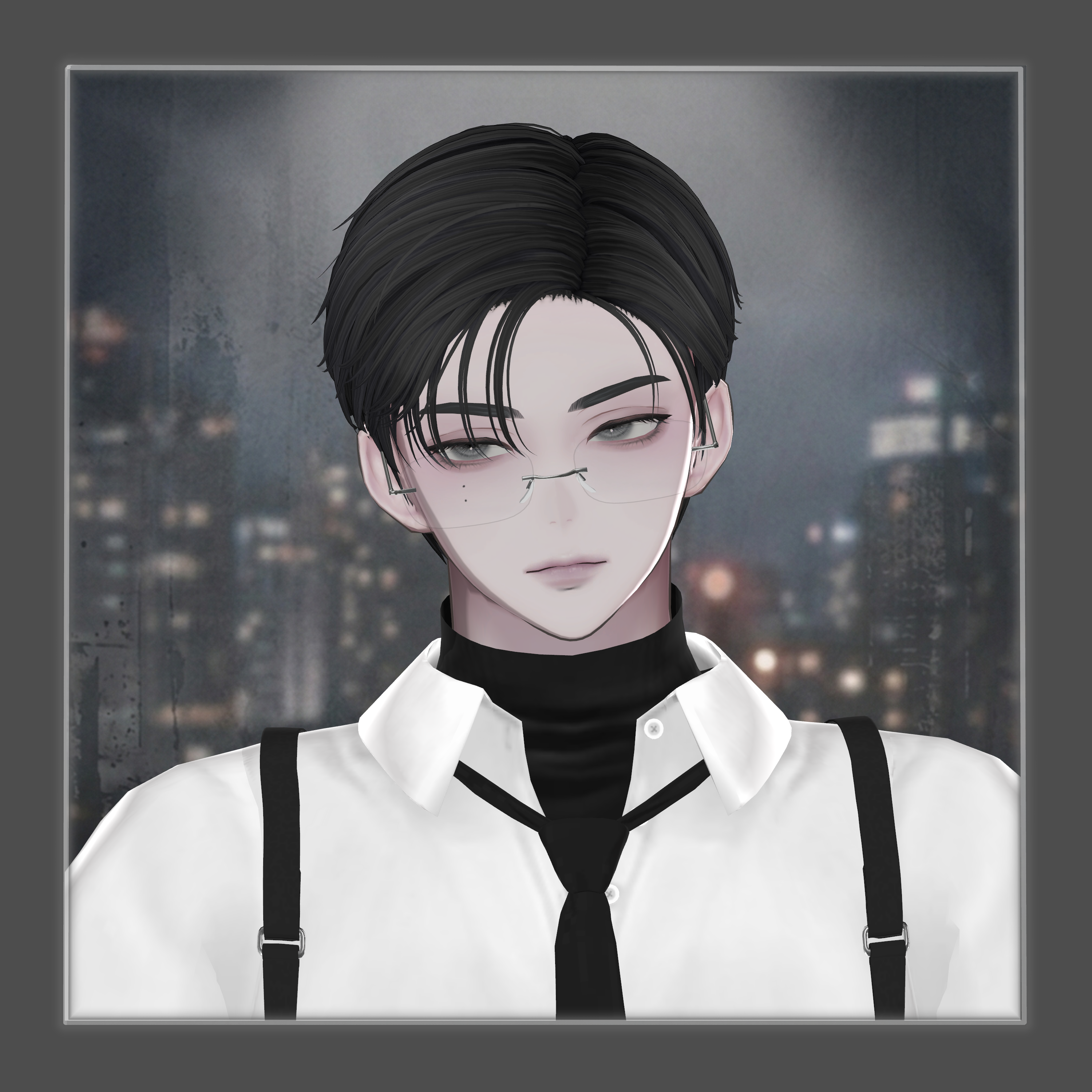 Booth Dandy 🎉SALE🎉【3Avatars】 Slick Dandy Cut - Yogurt_Shop - BOOTH