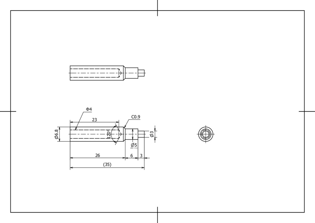 FX600用インサーナットこて先