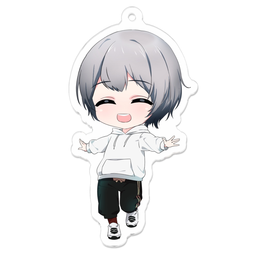 【アクリルキーホルダー】るんるんなコザ