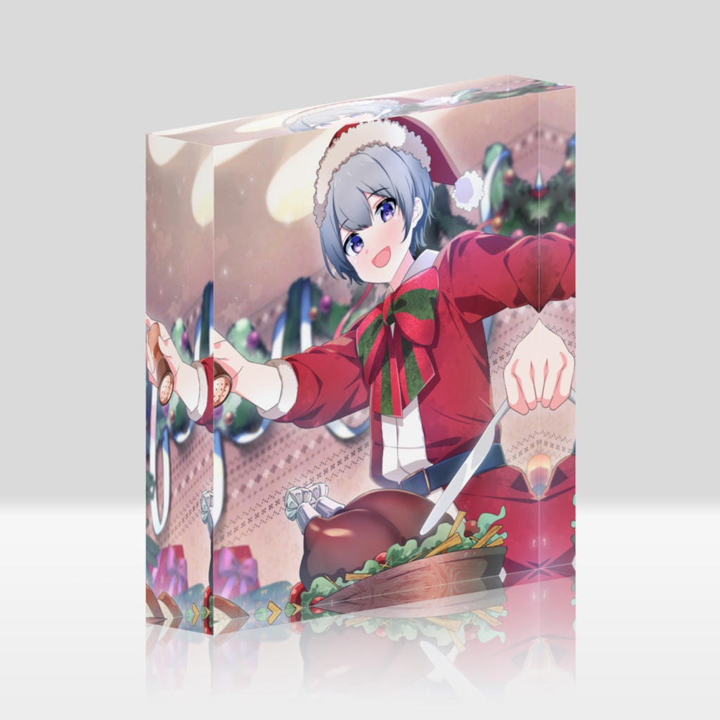 【アクリルブロック】コザとクリスマス