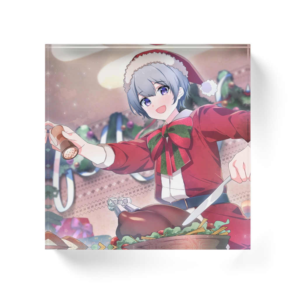 【アクリルブロック】コザとクリスマス