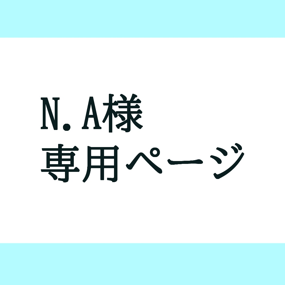N.A様　専用ページ