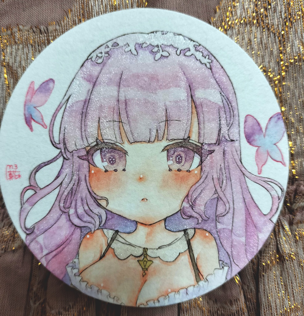 【手描き原画】ミストトレインガールズ ブルーゼ