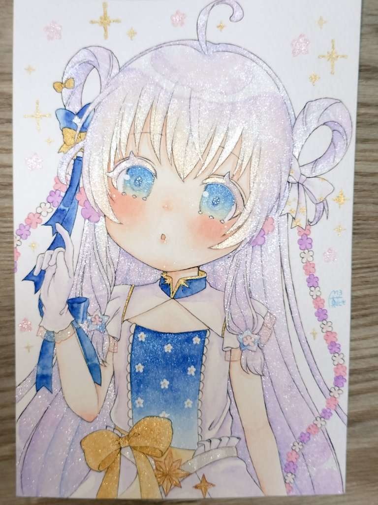 【手描きイラスト】花騎士 ステラ