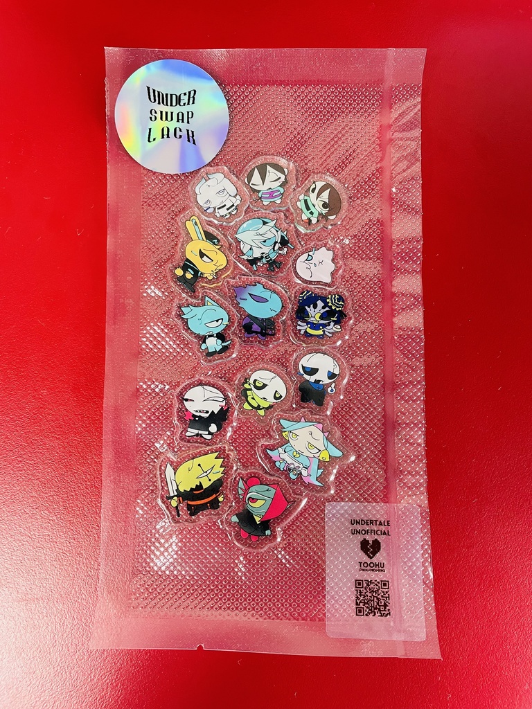 欠陥品二頭身キャラ|シャカシャカパーツ15個セット