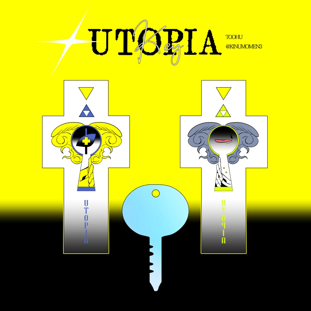 白い頭の二頭身キャラver2|アクキー+自立アクスタ